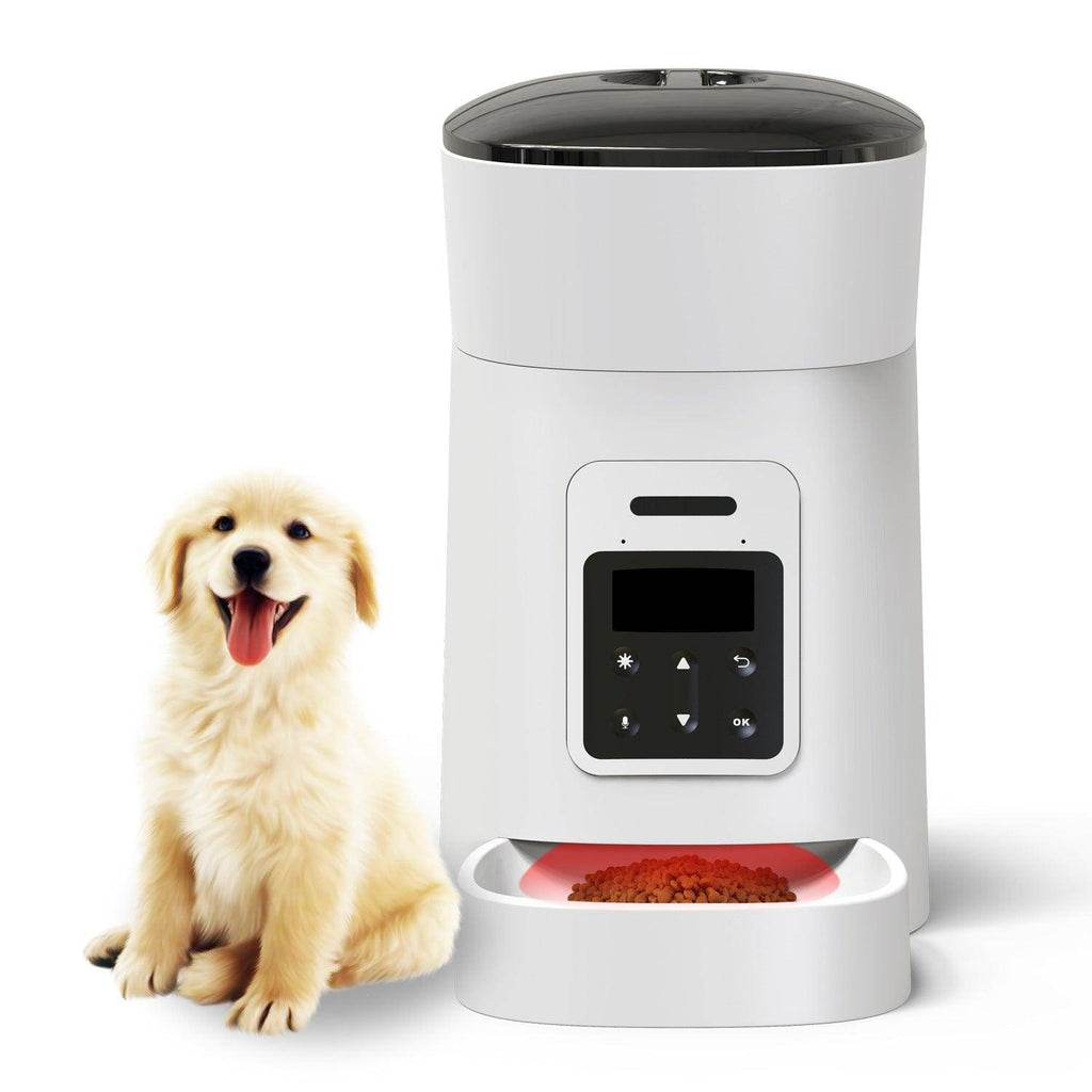 Smartpaws Automatic Pet Feeder - Programmable Timed Feeding with Portion Control