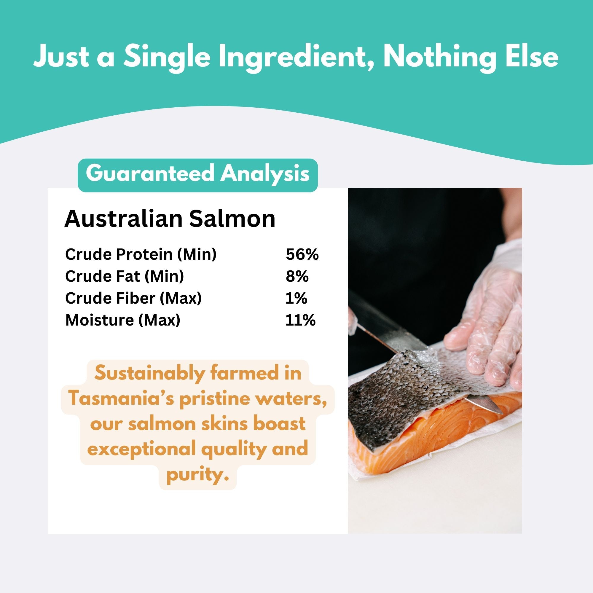 Crispy Australian Salmon Skin Treats - Omega-3 Superfood for Dogs