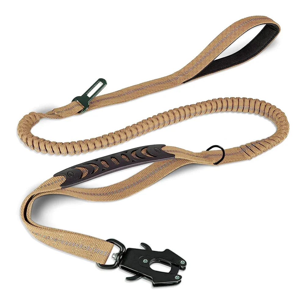 Bungee Leash - Reflective No-Pull Shock Absorbing Leash for Large Dogs