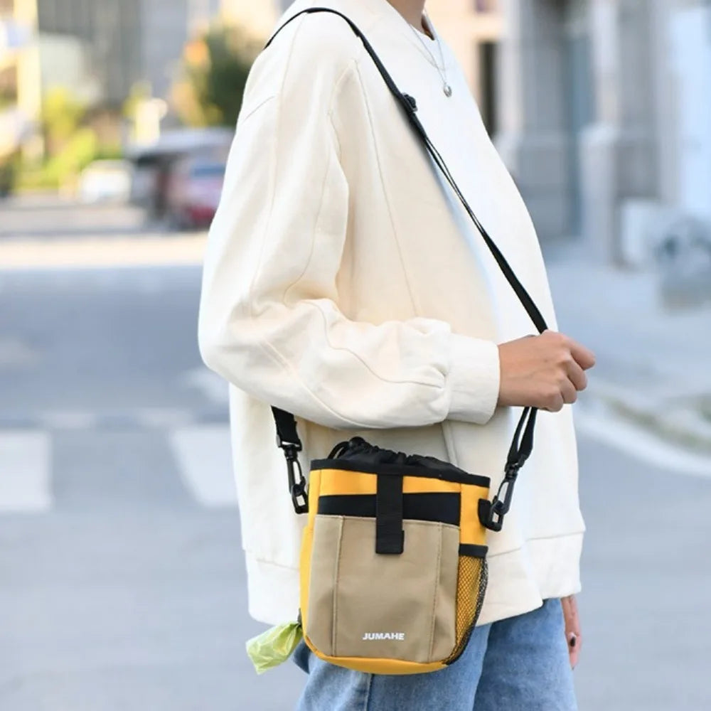 Training Tote - Hands-Free Treat & Poop Bag Shoulder Pouch