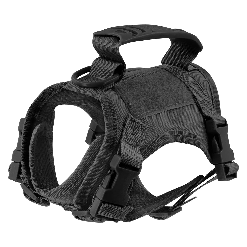 Escape-Proof Tactical Cat Harness with Control Handle - Adjustable Mesh Vest for Cats & Small Dogs