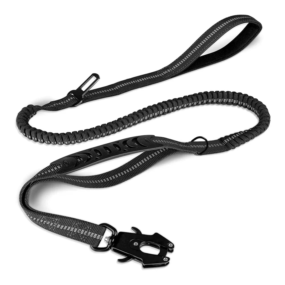 Bungee Leash - Reflective No-Pull Shock Absorbing Leash for Large Dogs