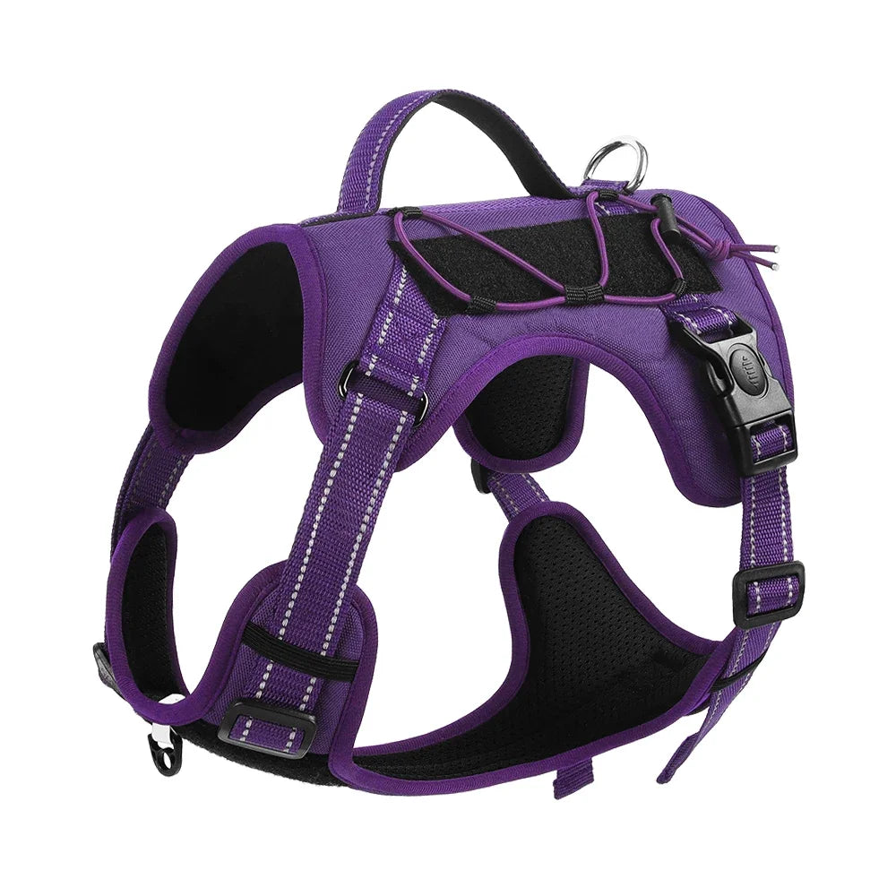 Adventure Harness - No-Pull Reflective Dog Harness for Trail Explorers
