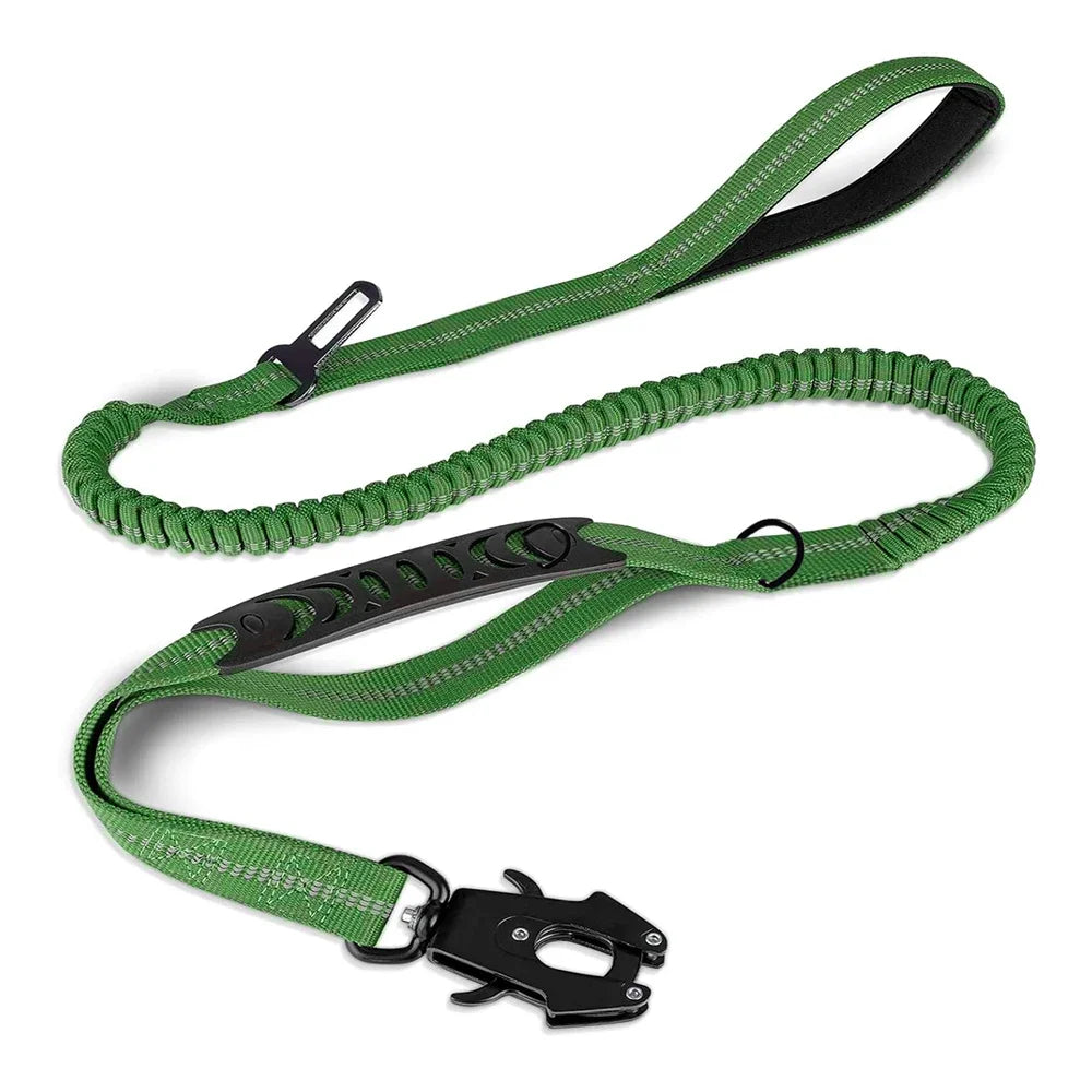 Bungee Leash - Reflective No-Pull Shock Absorbing Leash for Large Dogs