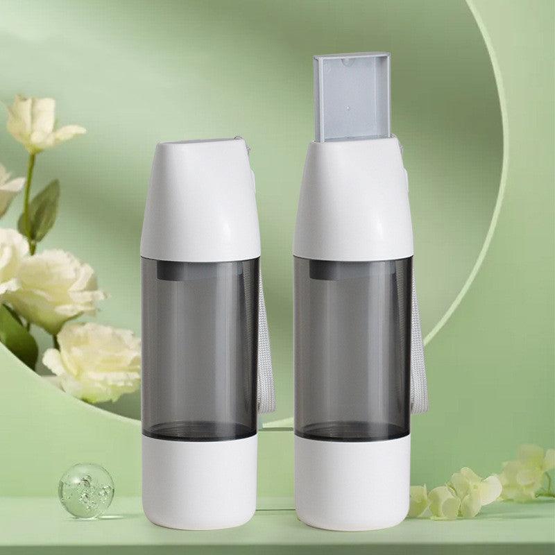 Portable Dog Water Bottle - 350ml Travel Water & Food Bowl for Adventures On-the-Go