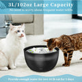 Cat Water Fountain - 102oz Stainless Steel Automatic Pet Water Dispenser